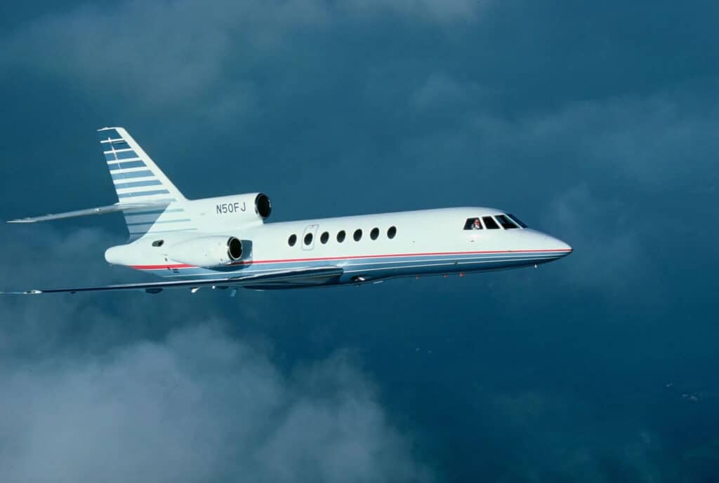 Dassault-Falcon-50EX-4 Dassault Falcon 50EX 4